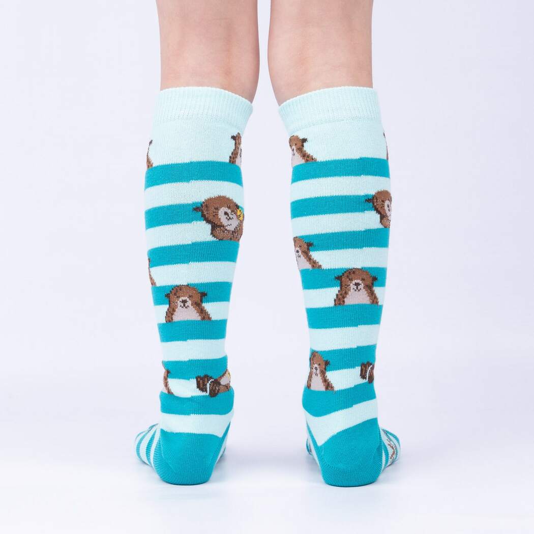 My Otter Foot Kids Knee High Socks