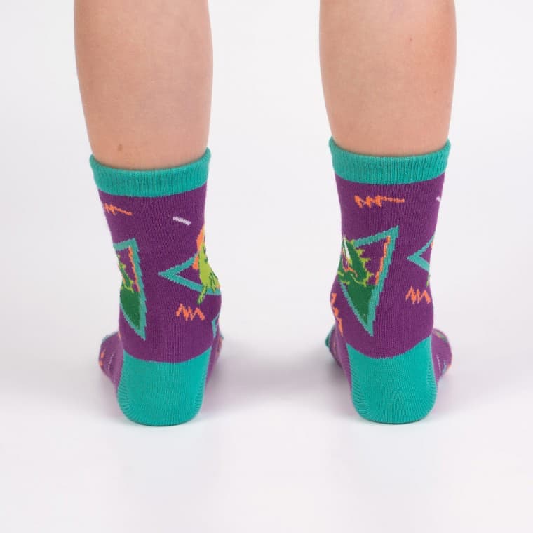 Jurassic Party Kid's Crew Socks