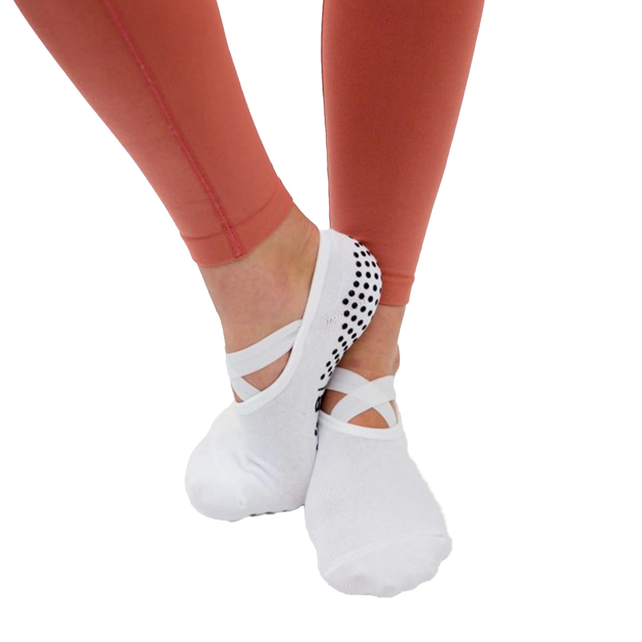 Ballet Non Slip Grip Sock in White