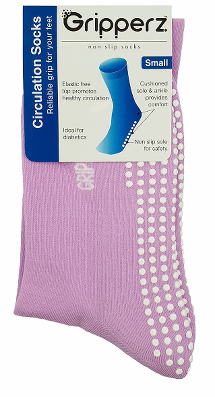 Gripperz hospital grade non slip socks medium Lilac, Socks & Underwear, Gumtree Australia Eastern Suburbs - Randwick