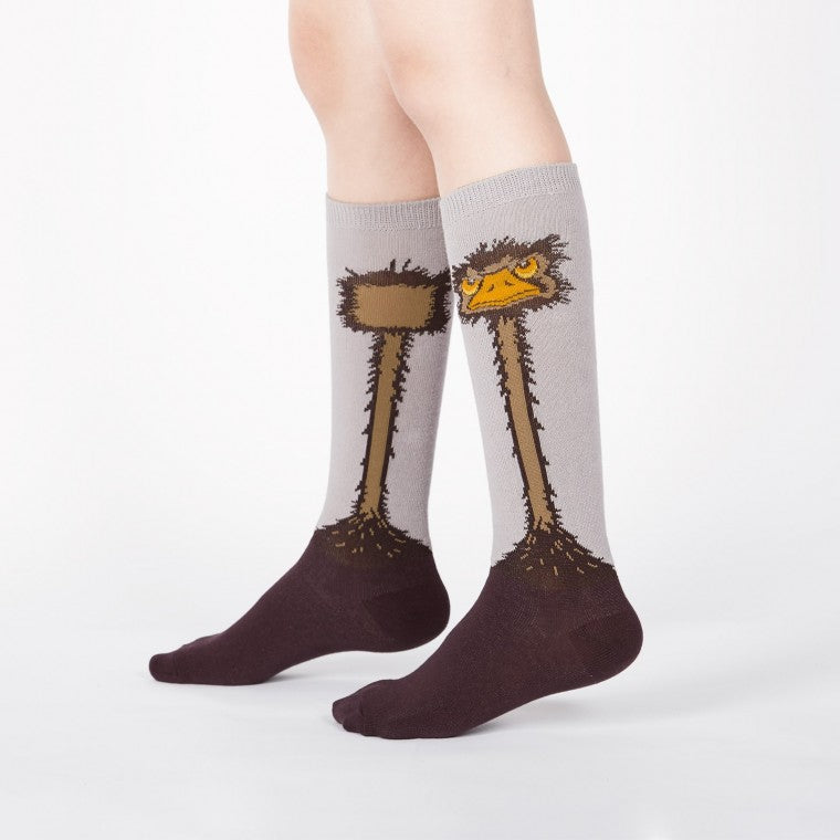 Ostrich Kid's Knee High Socks