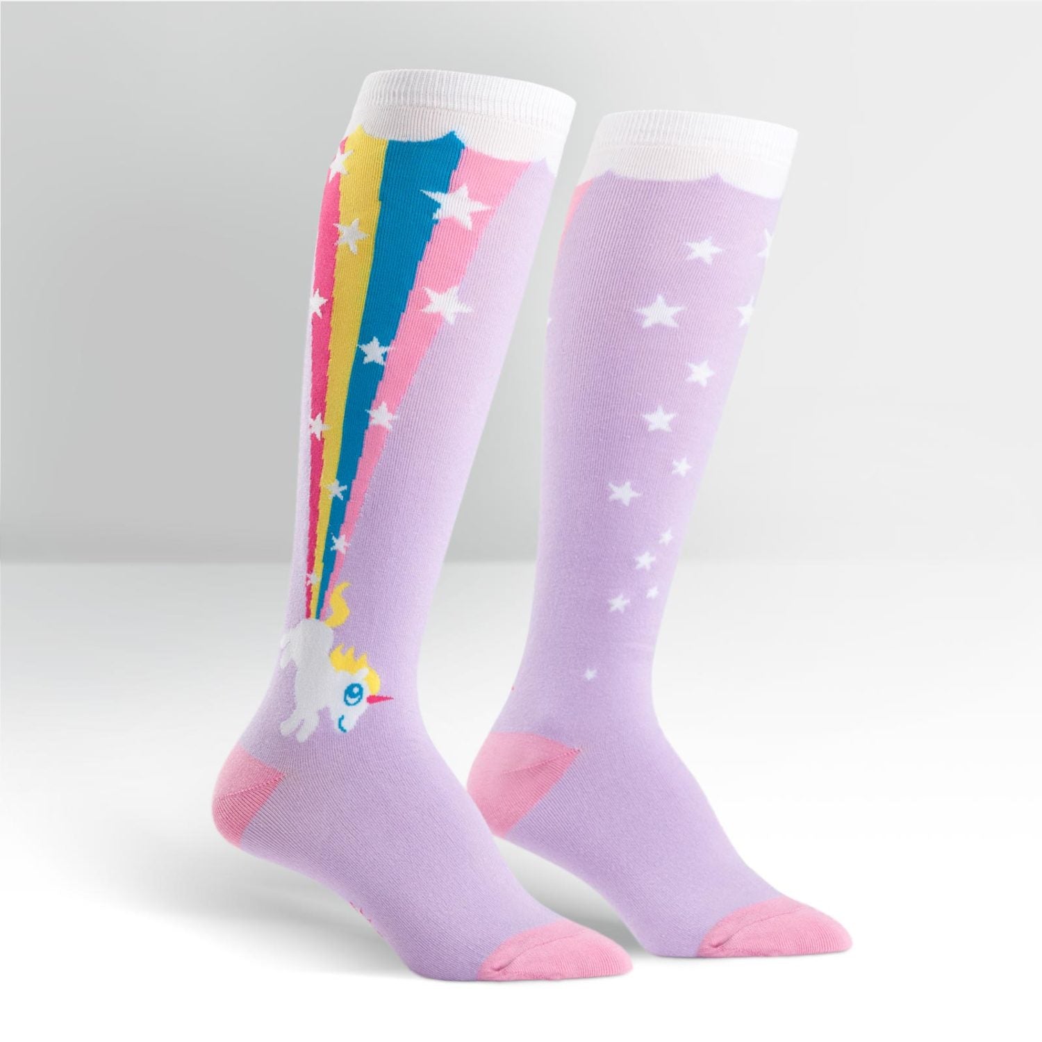 Rainbow Blast Women's Knee High Socks