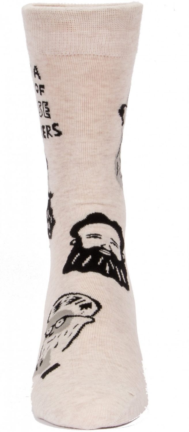 Get a Load of These Whiskers Men's Crew Sock