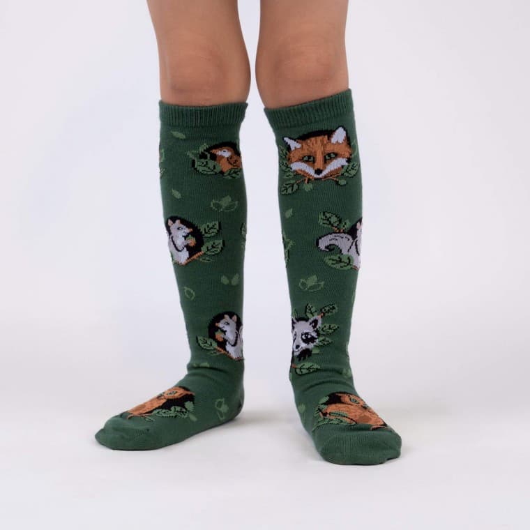 Woodland Watchers Kids Knee High Sock