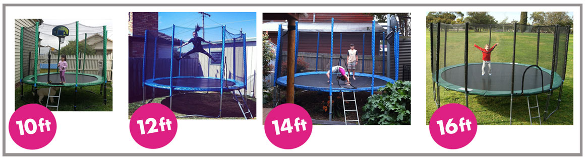I Helligdom plade Trampoline Sizes - How Much Space Will You Need In Your Yard? – Premier  Trampolines