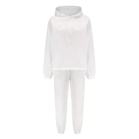 white track suit