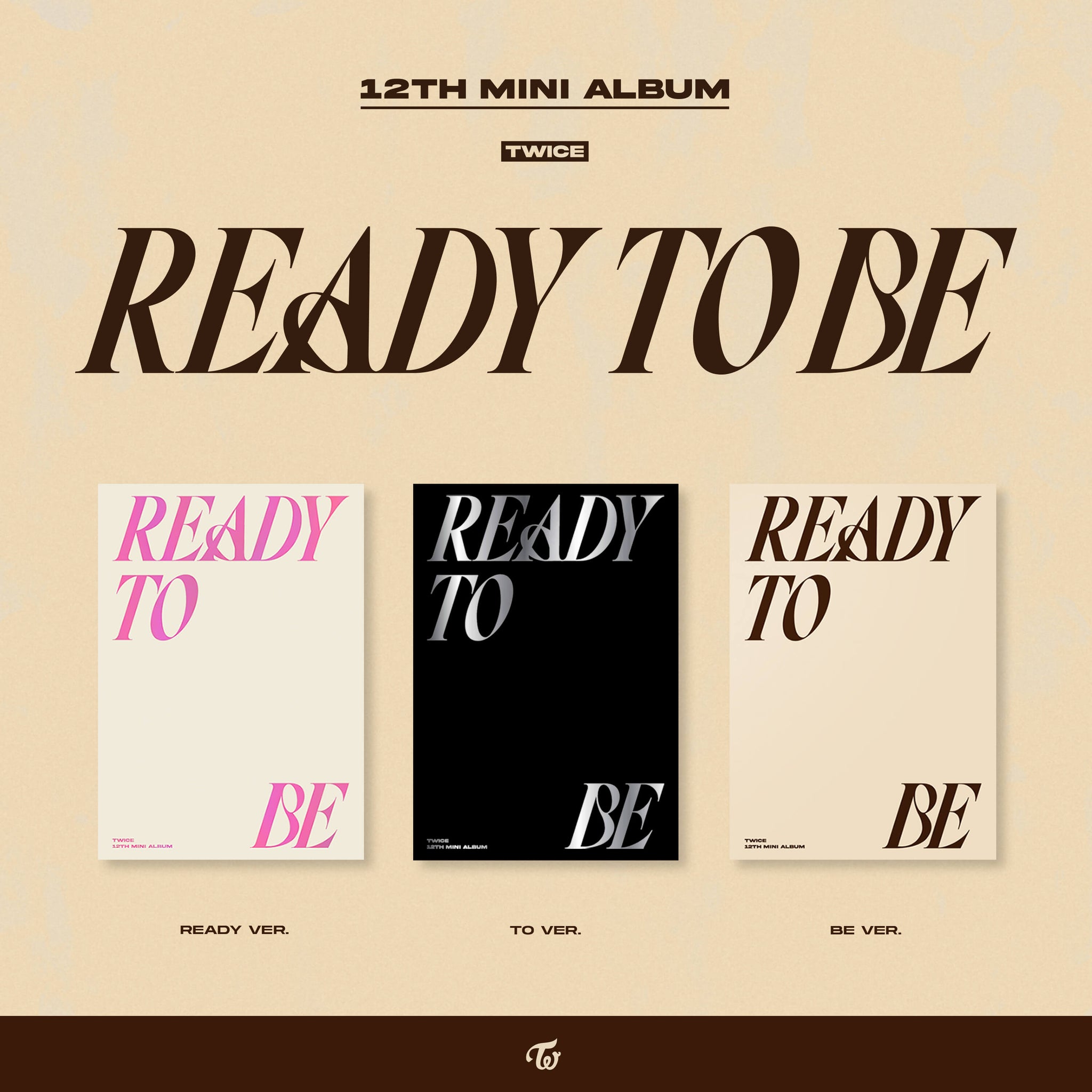 TWICE - READY TO BE (Digipack Version)