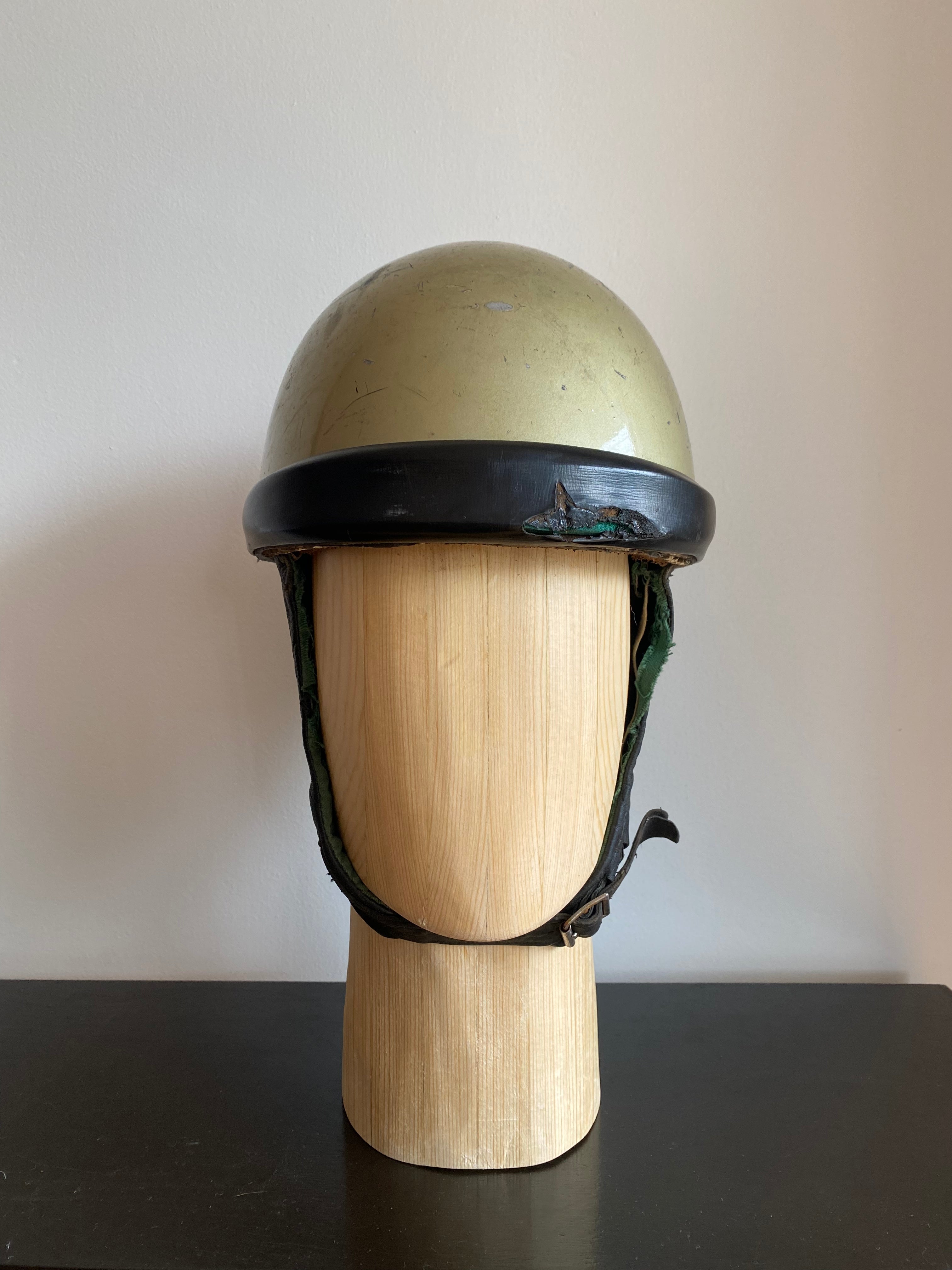 1950s motorcycle helmet