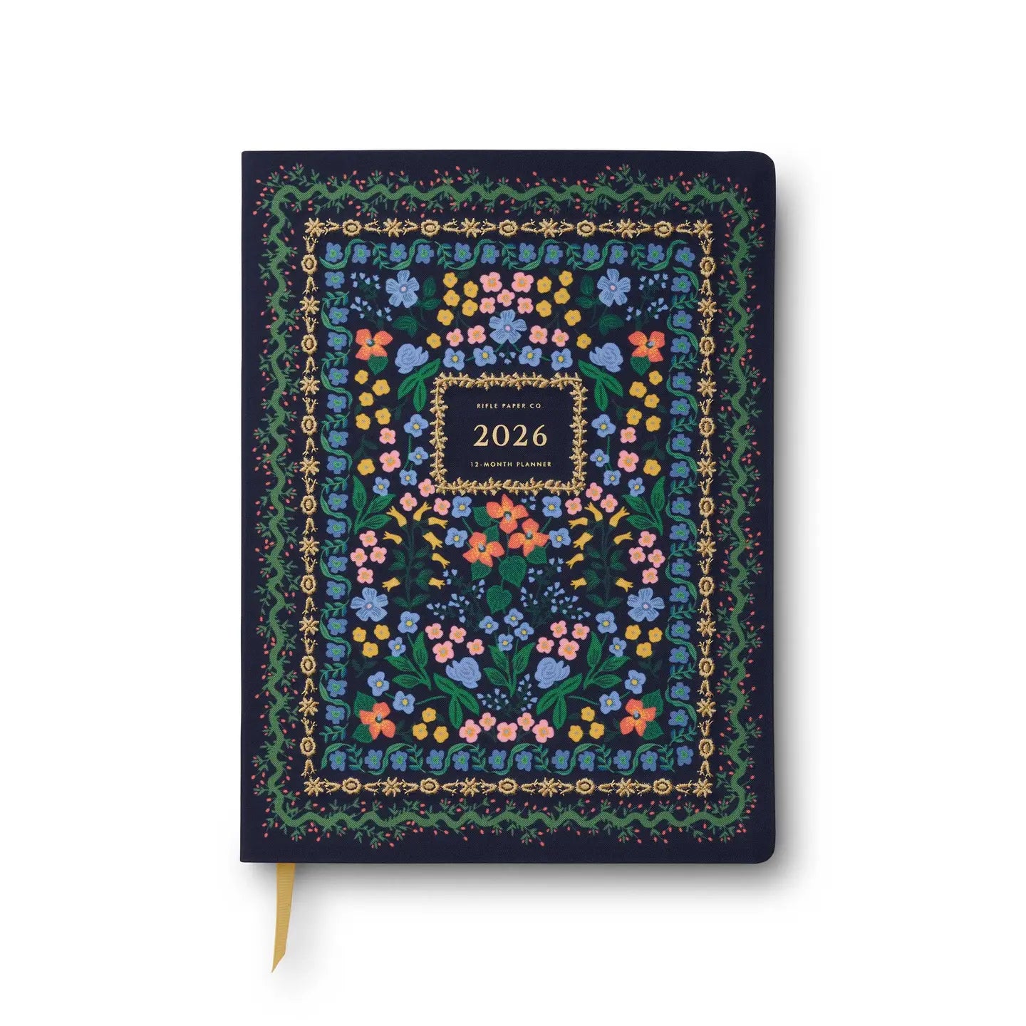 Wildwood 12-Month Embroidered Bookbound Planner