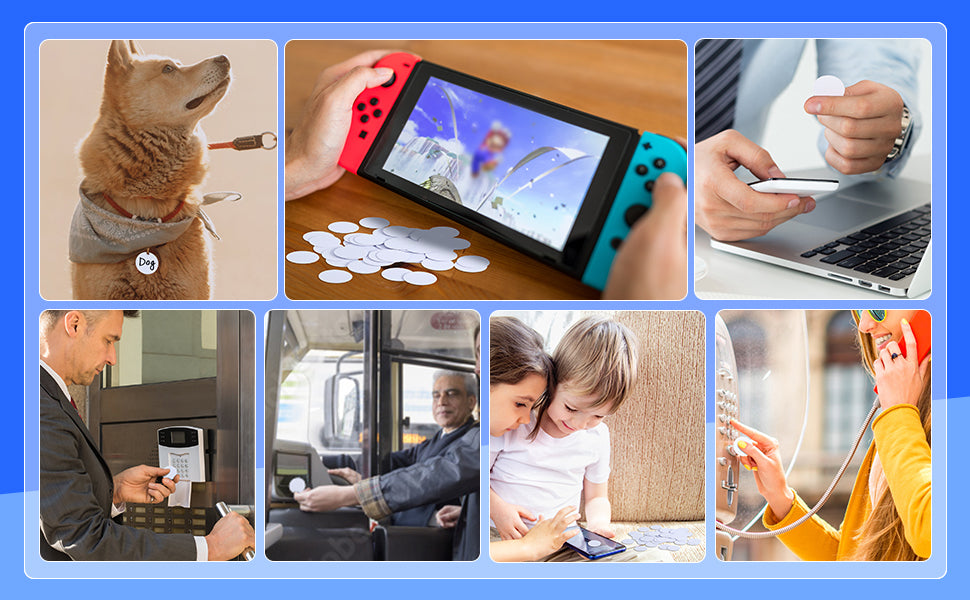 NTAG215 COIN NFC Tag for smart mobile phone and Amiibo