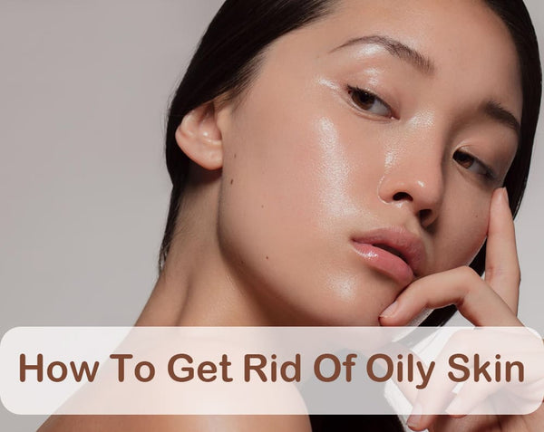 oily skin face with shiny and greasy appearance