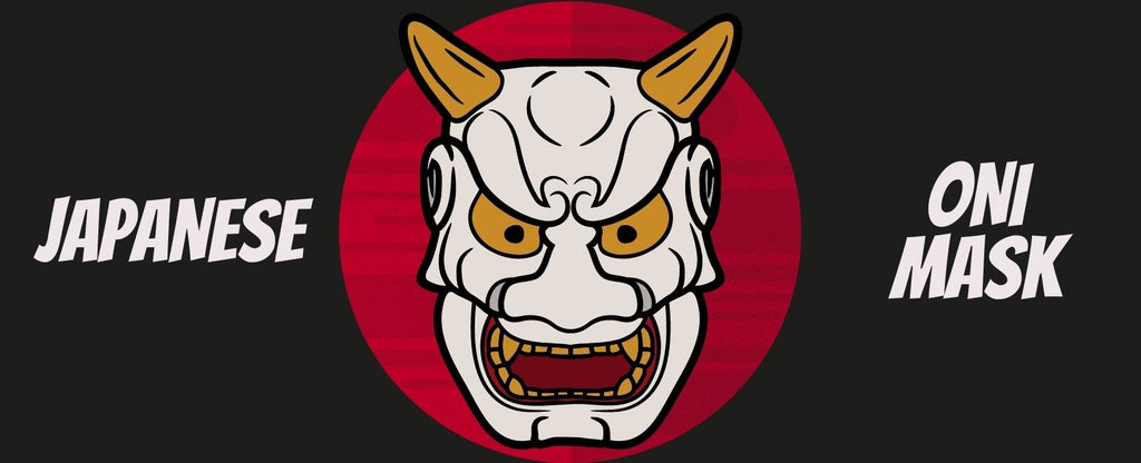 Men's Kimono – Japanese Oni Masks