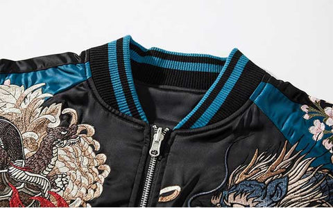 Men's Souvenir Bomber Jacket | Eiyo Kimono