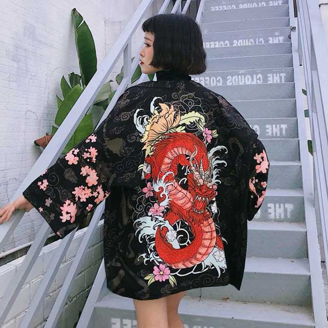 Red Dragon Haori