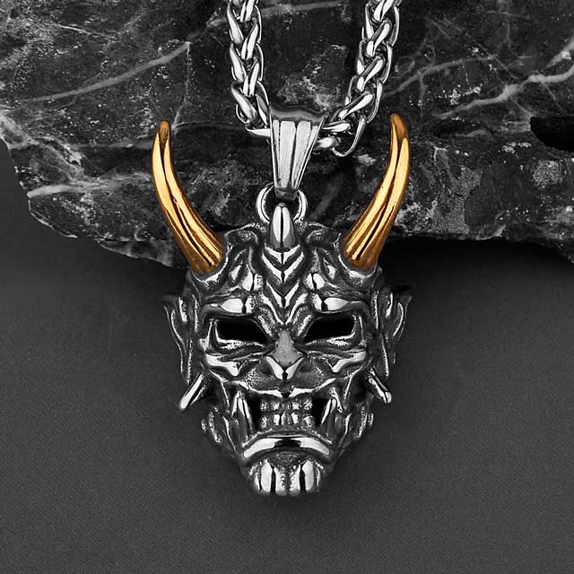 Devil Mask Necklace