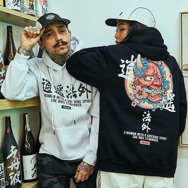 Oni Face Hoodie