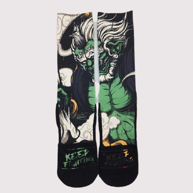 Oni Face Japanese Socks