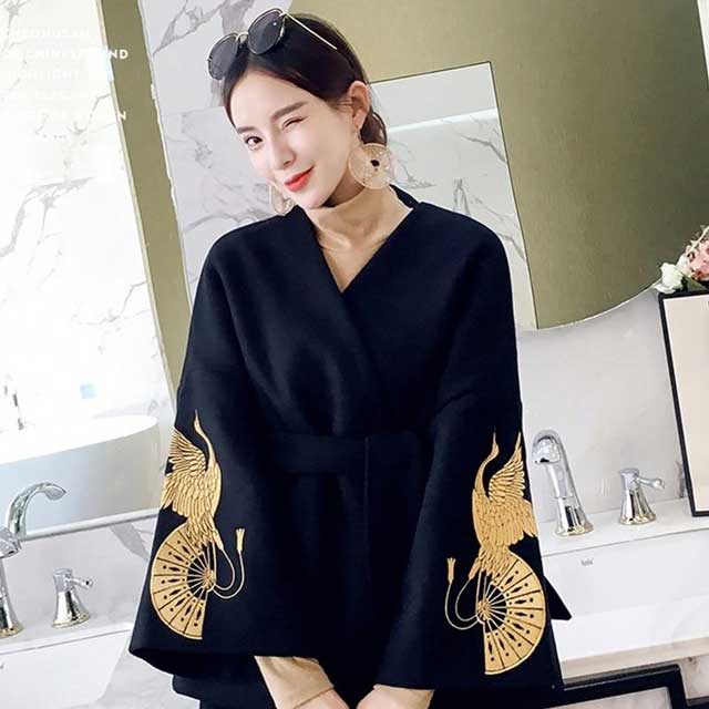 Japanese Style Kimono Coat