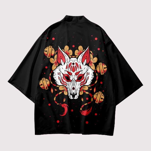 Kitsune Kimono Cardigan