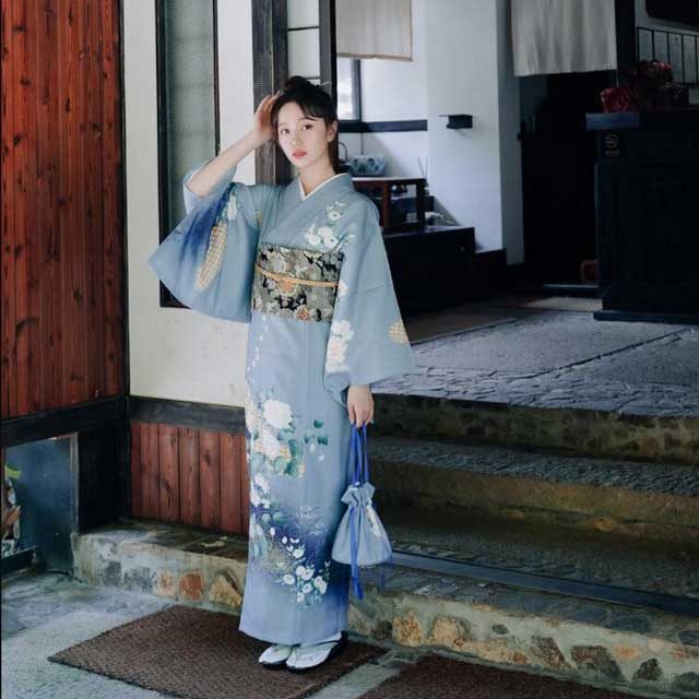 Light Blue Kimono