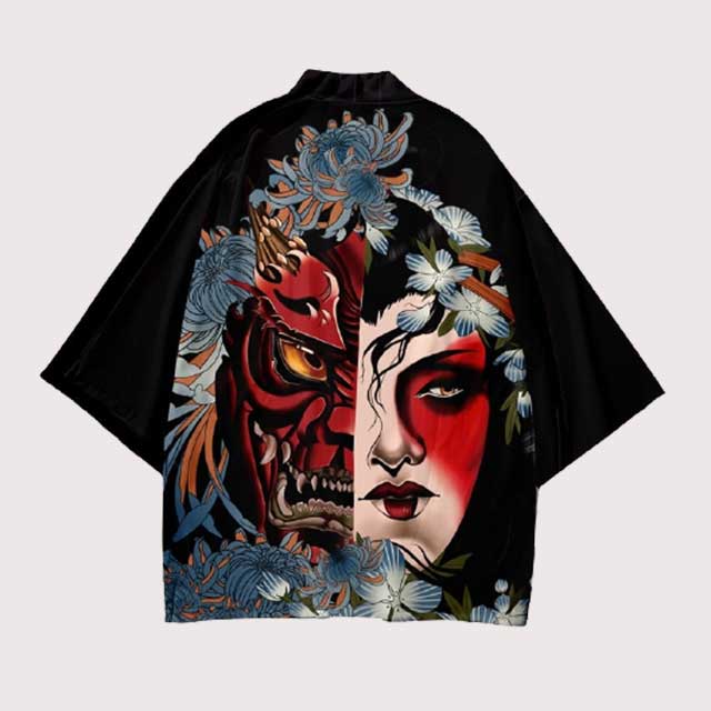 Oni Geisha Kimono Cardigan