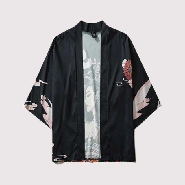 Men's Fashion Kimono Cardigan