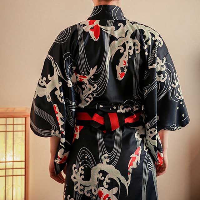 Men's Traditional Kimono Robe