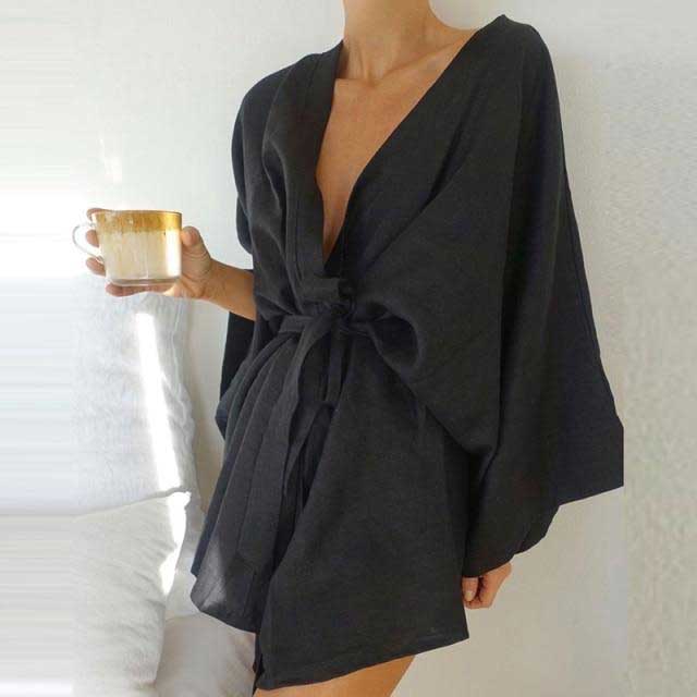 Mini Dress Kimono