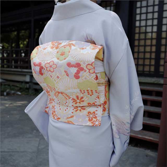 Floral Print Obi Sash Belt