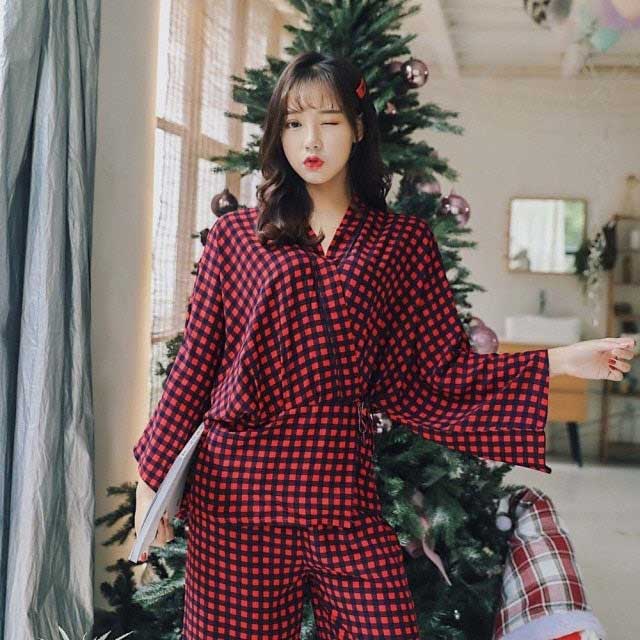 Plaid Pajamas