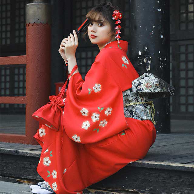 Red Kimono