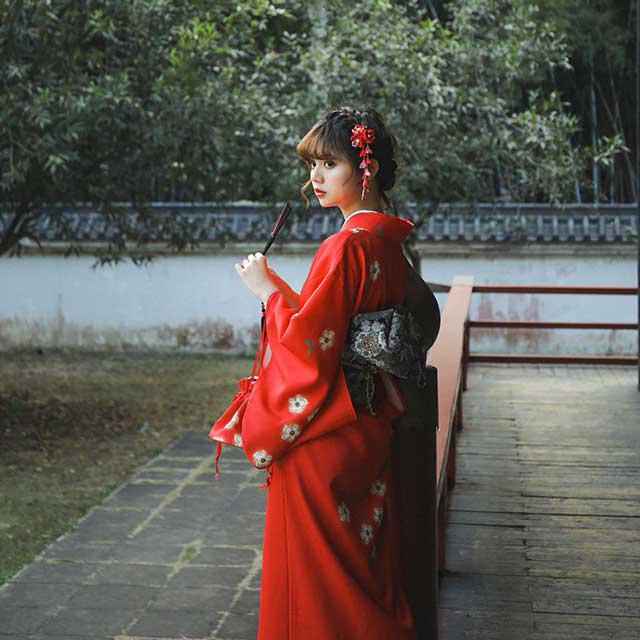 Red Kimono