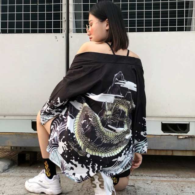 Japanese Short Kimono