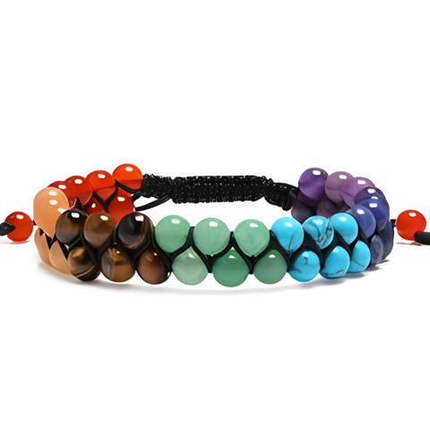 Preparing for Meditation with the Seven Chakras Bracelet