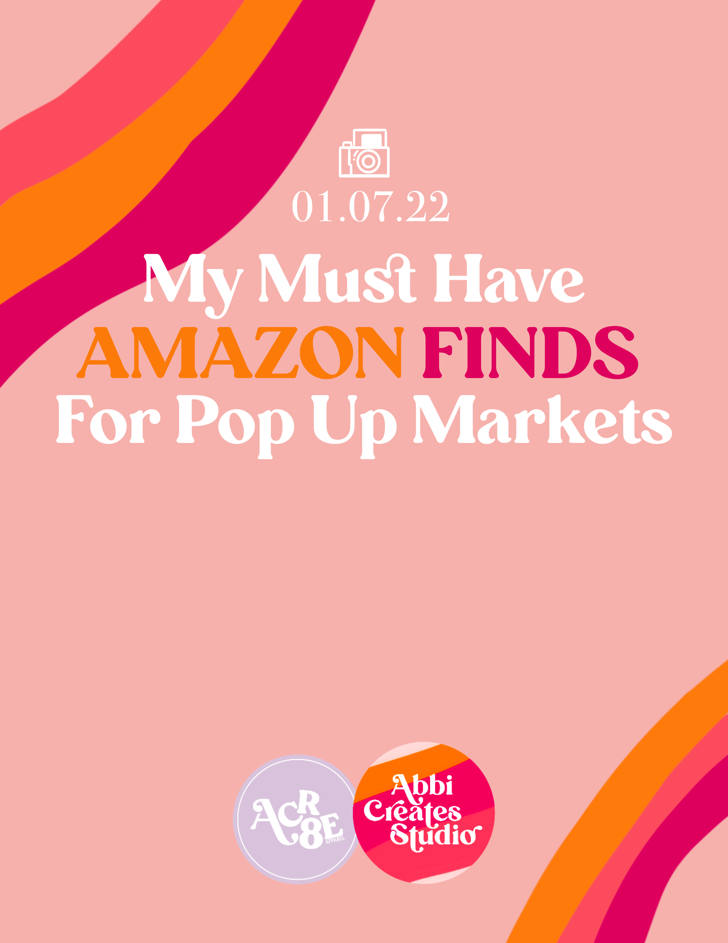 AMAZON FINDS FOR POP UP MARKETS