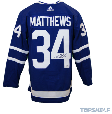 Men's Toronto St. Pats Auston Matthews adidas White Authentic Player -  Jersey