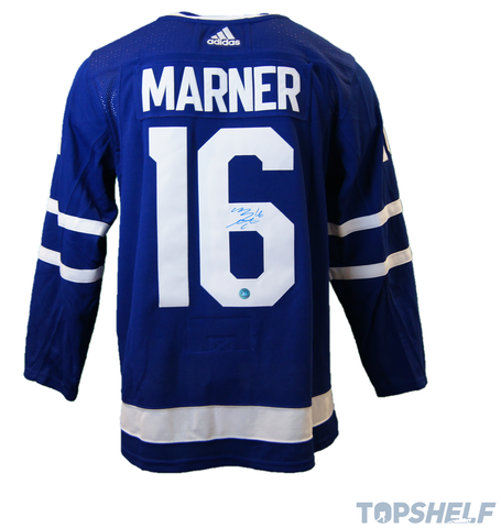 Mitch Marner Signed Toronto Maple Leafs Adidas Auth. Jersey with 400 Point  vs Kraken Inscribed (Limited Edition of 32)