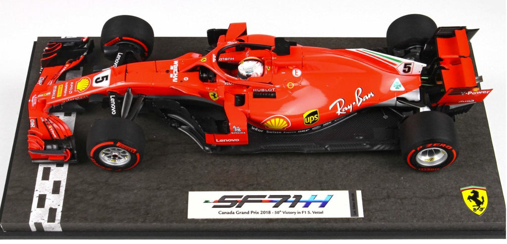 商い 絶版 BBR 1 18 Ferrari SF71-H #5 2018 Australian GP Sebastian