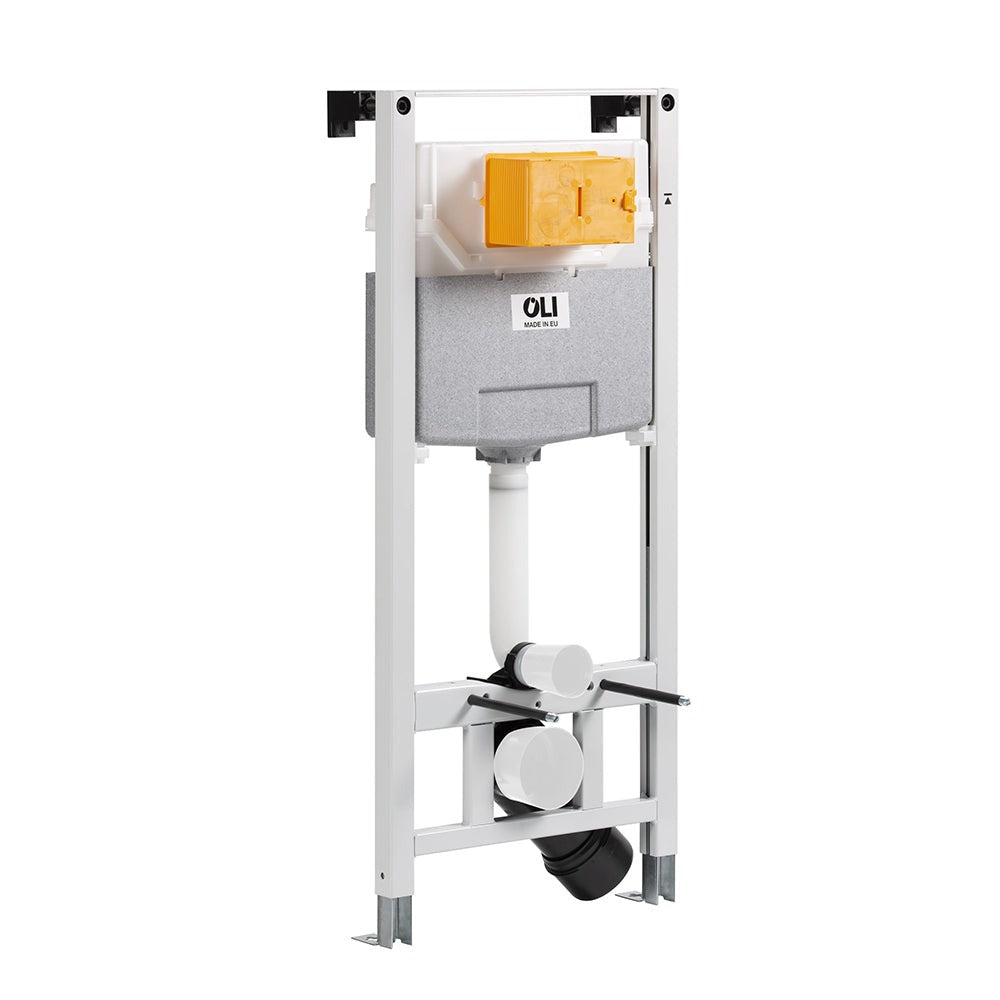 1.2m Wall-Hung Toilet Cistern Frame Front Flush