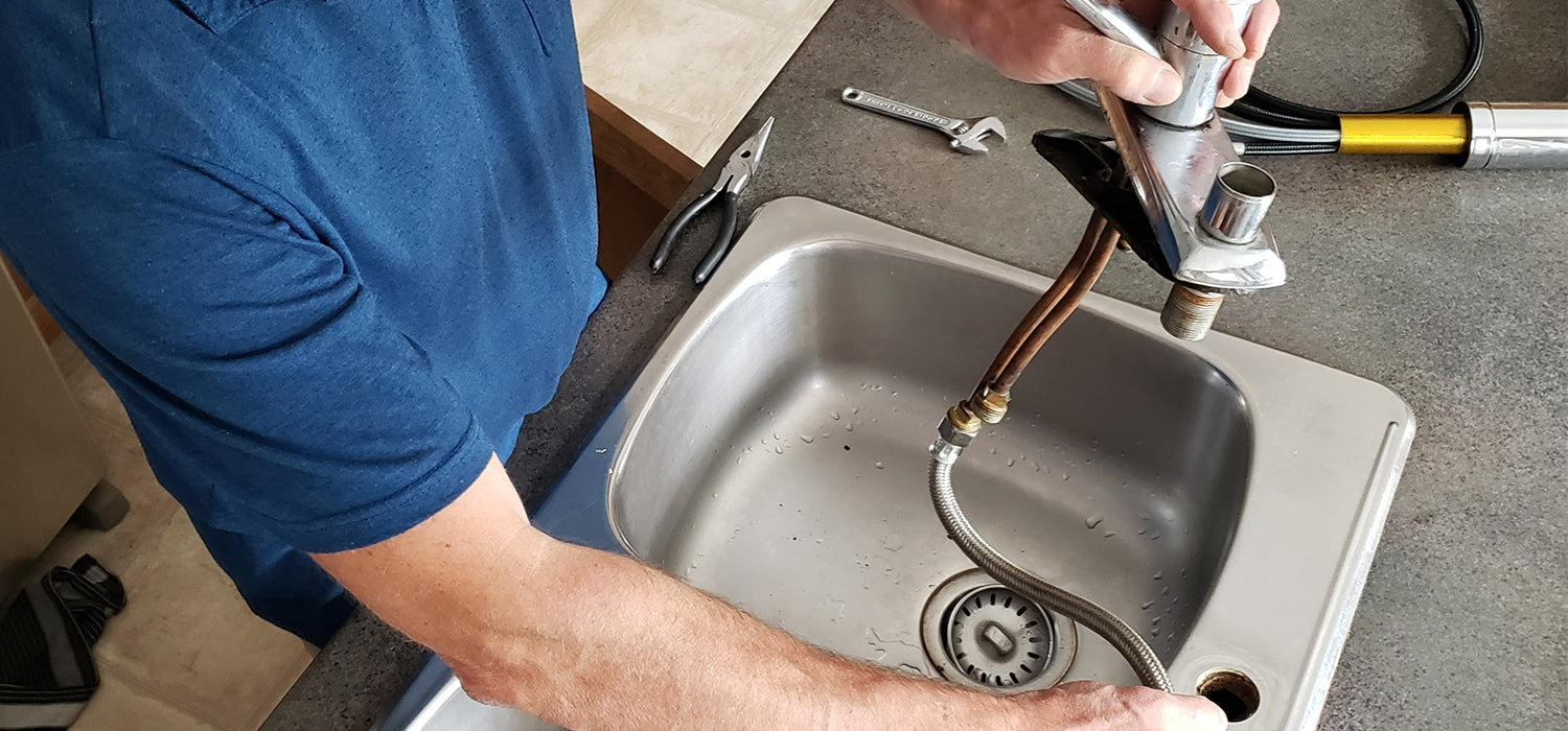 tap hole in ceramic sink