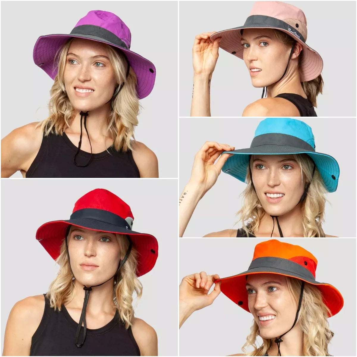 Chapeau de Soleil Pliable de Protection UV - lunesouri