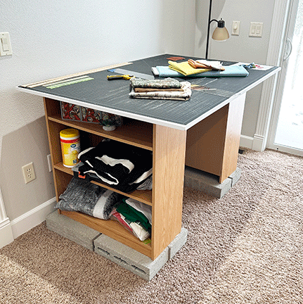 sewing cutting table