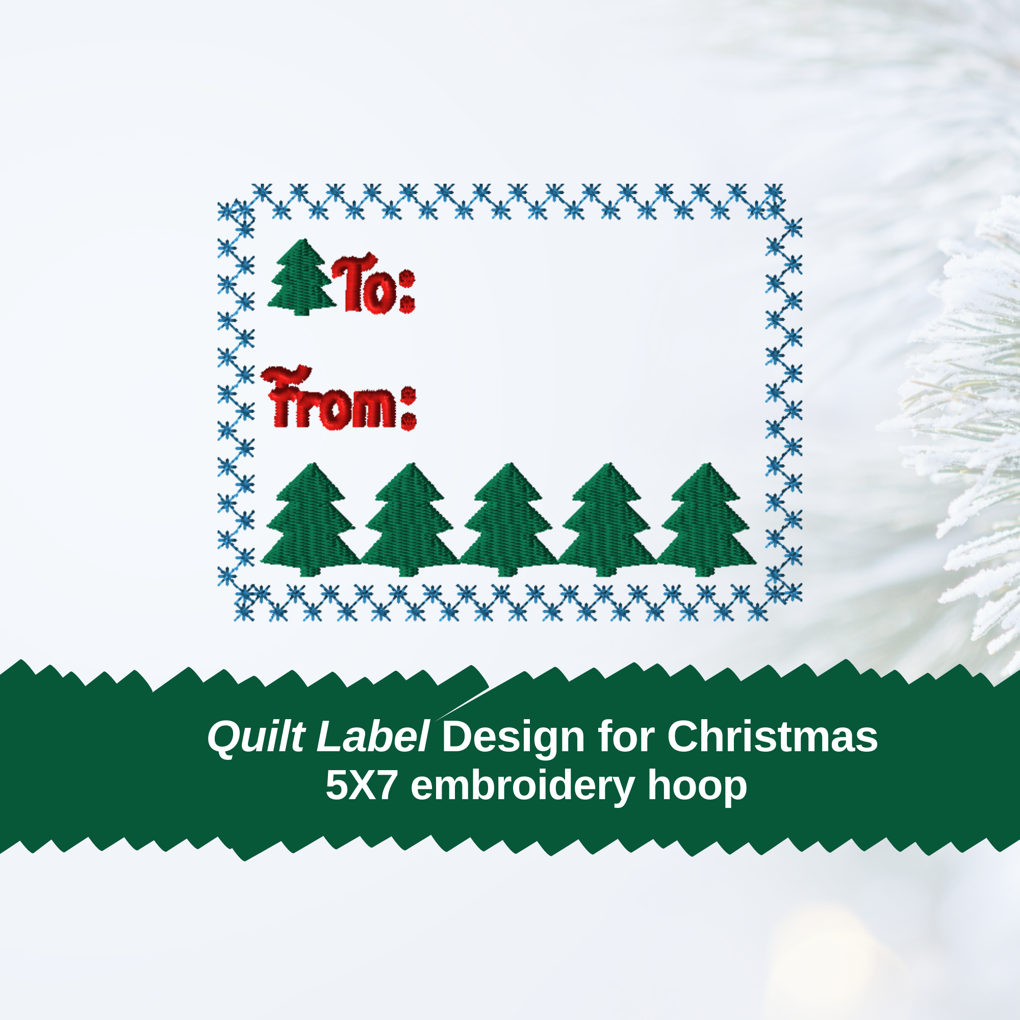 Christmas Quilt Labels - 079673007722