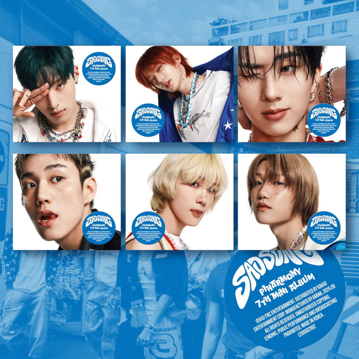 P1Harmony - 7th Mini-Album 'Sad Song' (Digipak Version)