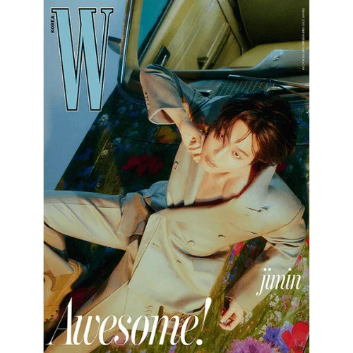 W Korea August 2022 Magazine BTS JHOPE Cover, K POP, K STAR K FASHION