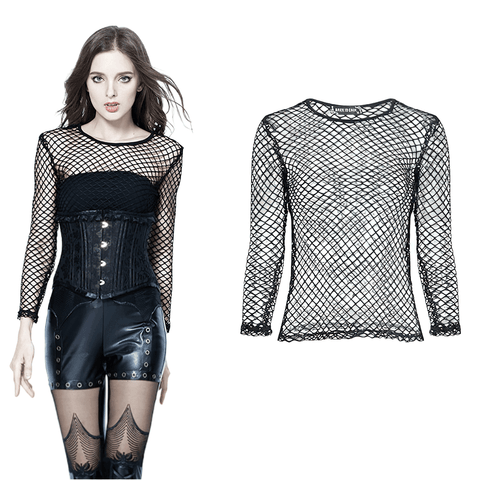 Gothic Lace Top for an Elegantly Haunting Vibe.