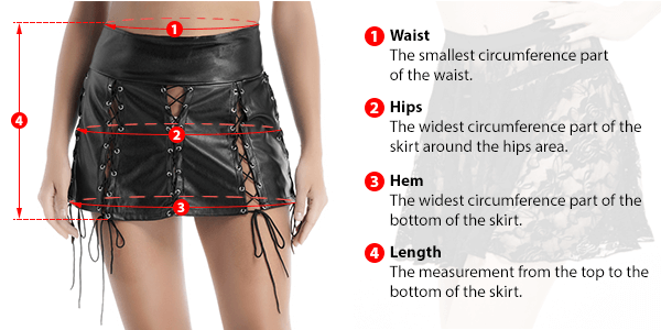 how to measure skirt size