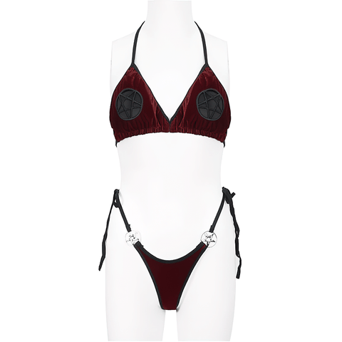 Velvet And Pentagrams: Women's Alternative Bikini.