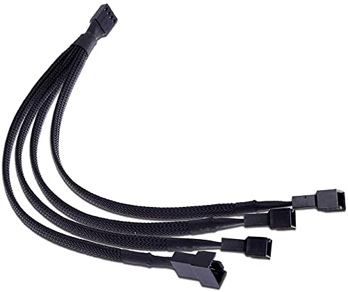 Pi+® (PiPlus®) Fan Splitter Cable Female to 3/4 Pin Male