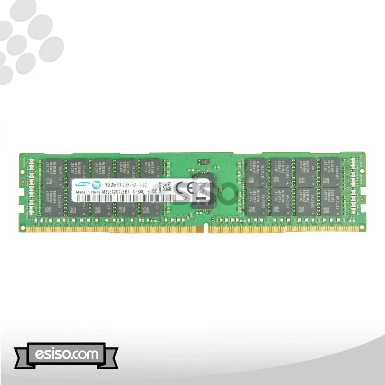 M393A2G40EB1-CPB SAMSUNG 16GB 2Rx4 PC4-2133P DDR4 1.2V MEMORY MODULE (1x16GB)
